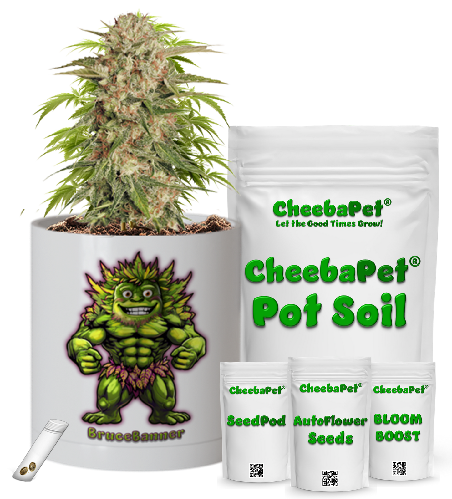 CheebaPet Planter Kit - BruceBanner