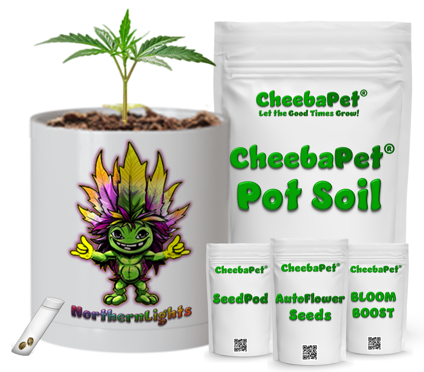 CheebaPet Planter Kit - NorthernLights